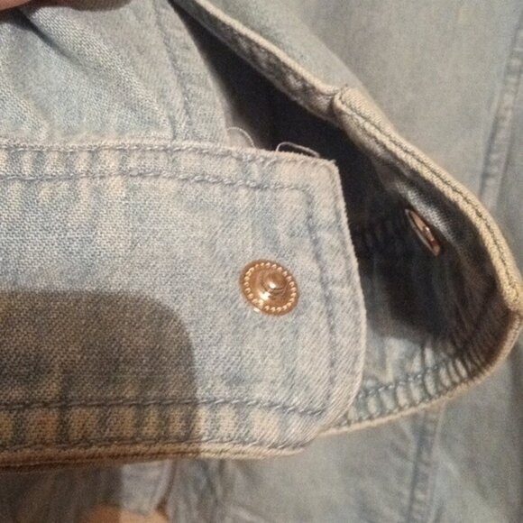 C.D. Daniels Light Blue Denim Jacket Size 3X - Picture 9 of 13